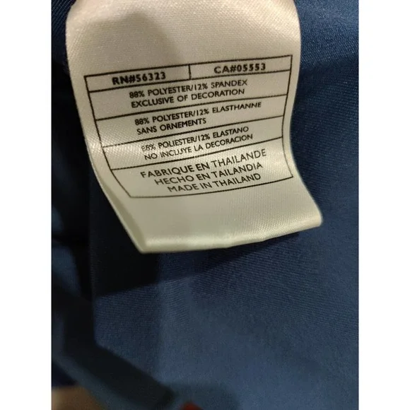 Nike Dri-Fit Uv blue shirt Size XL preowned #1164 - Picture 3 of 4